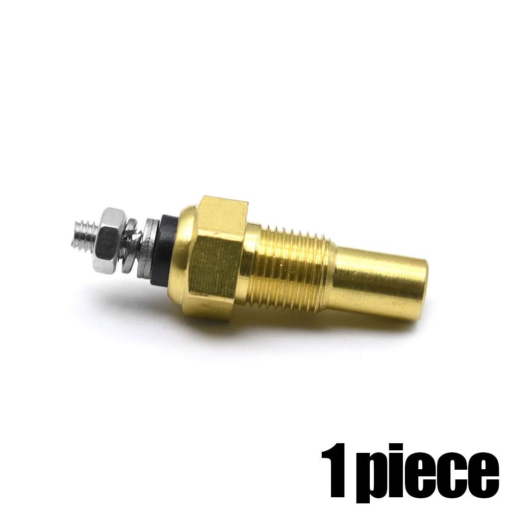 1pc Car Engine Water Coolant Temperature Sensor 1/8 NPT Water Oil Temperature Sensor 10mm Water Tank Digital Sender Accessories золотой