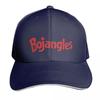 Bojangles  Vintage Faded Texture Logo Baseball Cap Quick Dry PerforUnisexce Cotton Twill Breathable Contrast Two Tone Brim