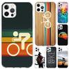 Bicycle Bike Sport Phone Case for Iphone 17 Air 16 15 Plus 14 13 Mini 12 11 Pro Max 16E 7 8 SE 2020 Soft Funda Print Shell 16 15
