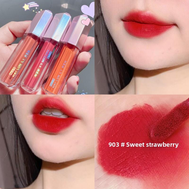 Princess Series Matte Velvet Lip Glaze Easy To Color and Suitable for Mixed Skin
