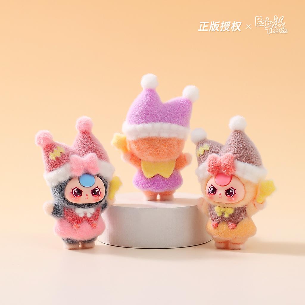 9pcsSet Witch Babythree Figure Toy Mini Baby Three Figurine Desktop Decoration Model Ornaments Toys Boys Girls Birthday Gifts
