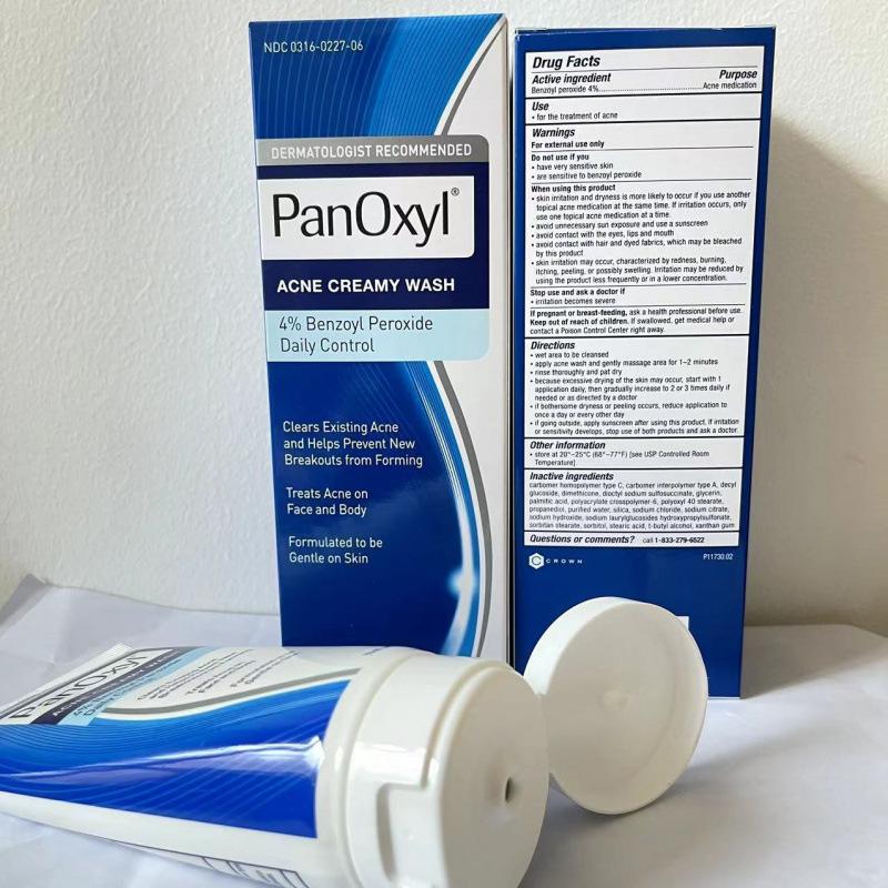 Panoxyl Acne Benzoyl Peroxide Schiuma Detergente 4% 170 G