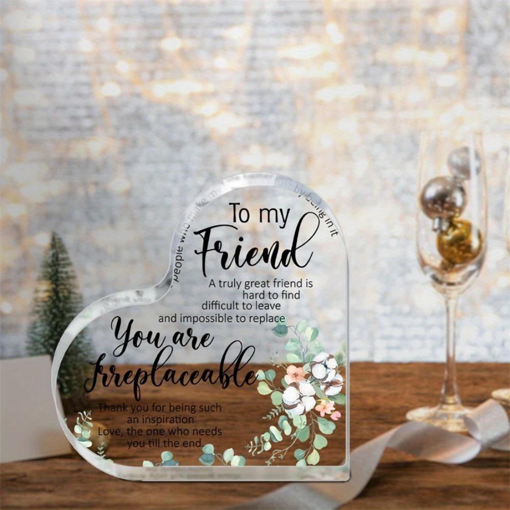 1 Piece, Female Friend Gift -The Best Gift for Female Friendship,sunflower Flower gift,Christmas Birthday Gift,female Thank You.