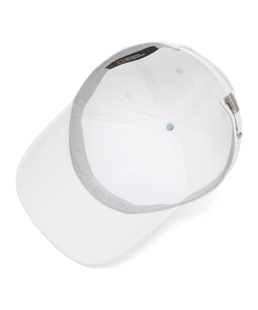 NATIONALGEOGRAPHIC N265Aha530 Urban Metal Logo Cap White