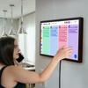 Smart Digital Calendar Family Schedules Planner Electronic Calendar Wall Mount Touchscreen Interactive Display Screen Calendar