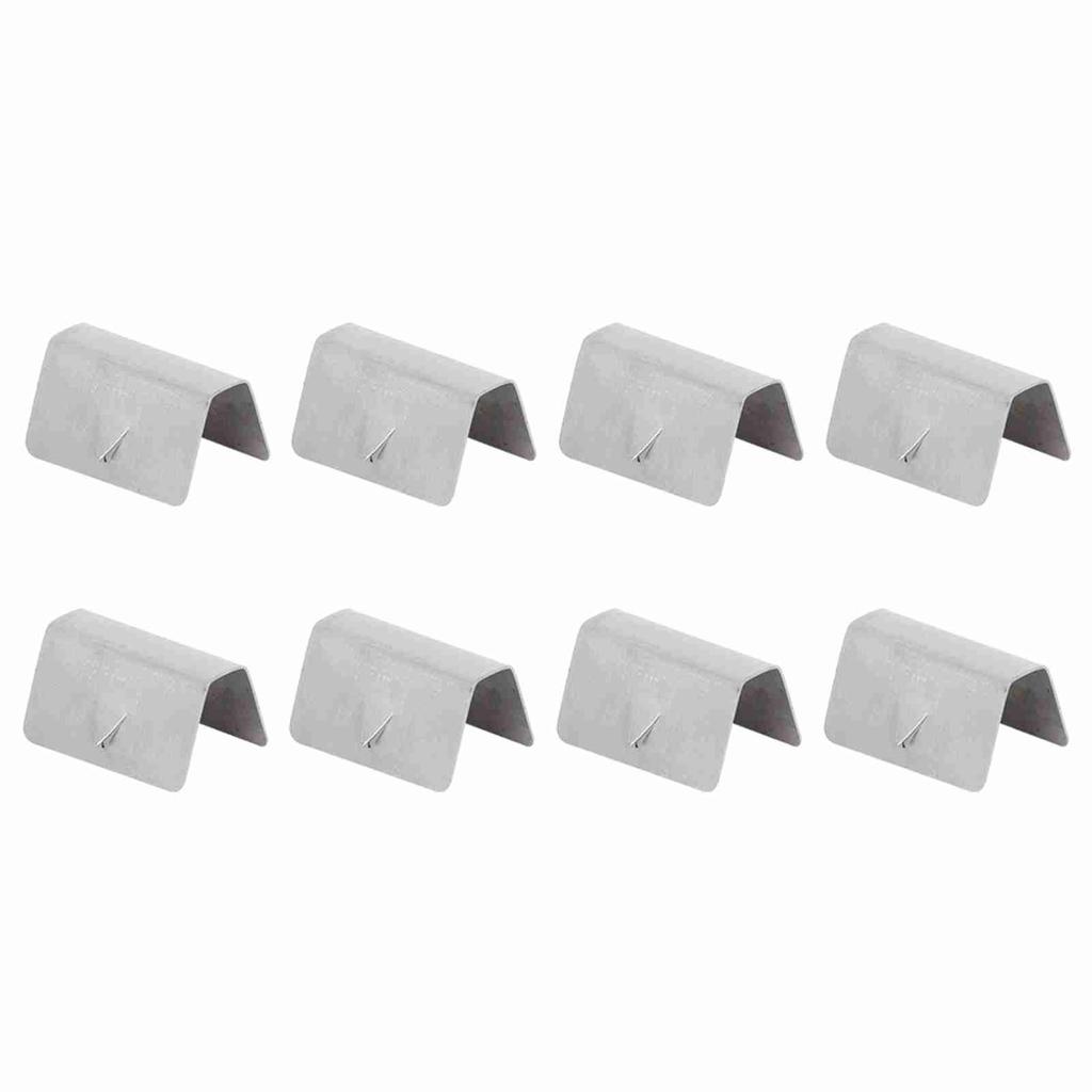 8Pcs Car Wind Rain Deflector Channel Stainless Steel Fixing Retaining Clips Fit for HEKO G3