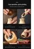 Acacia & Oak Pepper Mill Set: Solid Wood Grinder for Sea Salt & Black Pepper