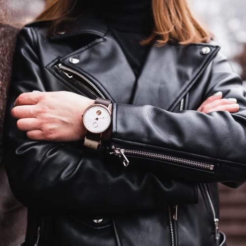 TAX DAY & NIGHT Quartz Watch TS1602E, Officially Imported, Brown