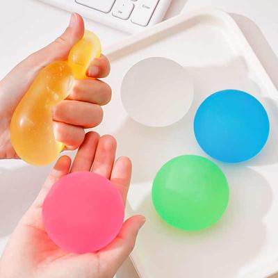 Solid Color Maltose Balls Kneaded And Soft Frosted Texture Slow Rebound And Release Ball Children'S Toy