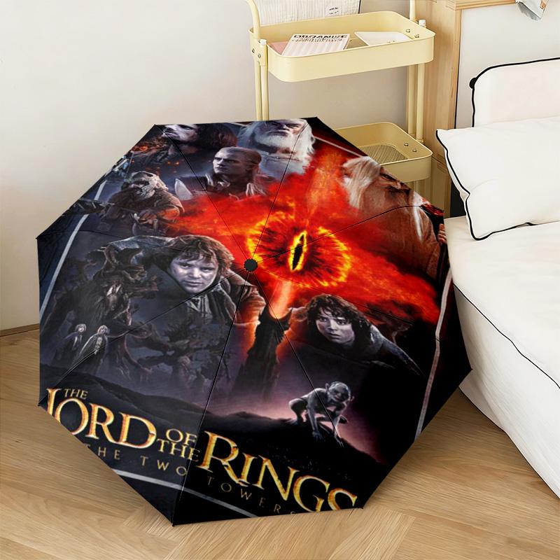 The Lord Of The Rings Automatic Umbrella - Suitable Travel Portable Umbrella Outdoor sun shading umbrella Gift Daily Essentials