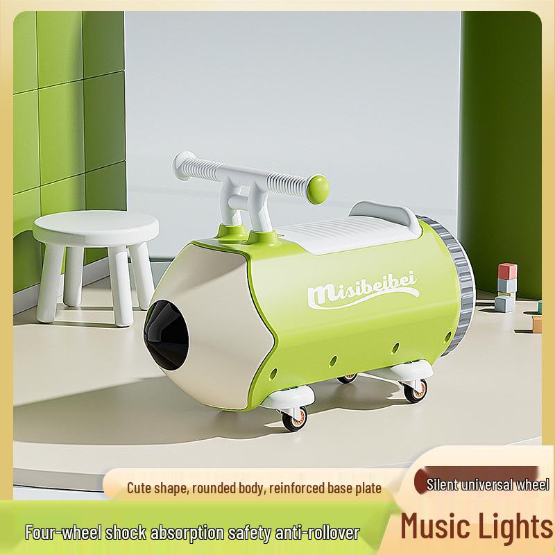 

Pencil-Shaped Anti-Rollover Scooter for Kids, Ages 1-3