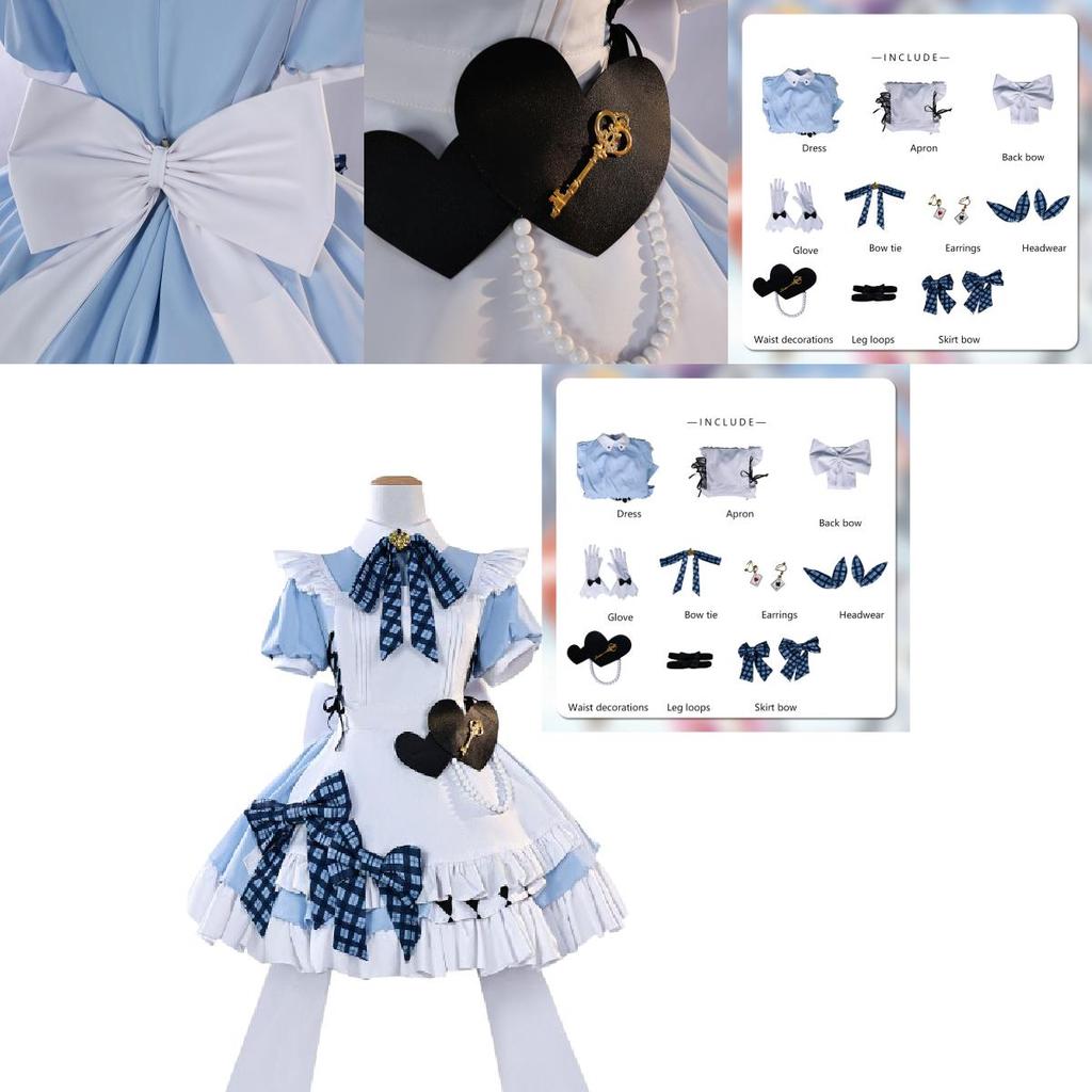 Lovelive Cosplay Costume With Accessories For Anime Convention Play