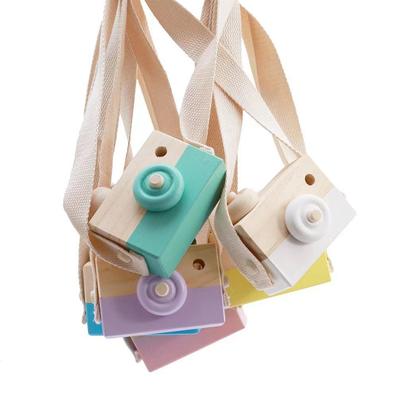 Wooden Camera Creative Props Decorative Ornaments Toys Cute Wooden Camera Toy Mini