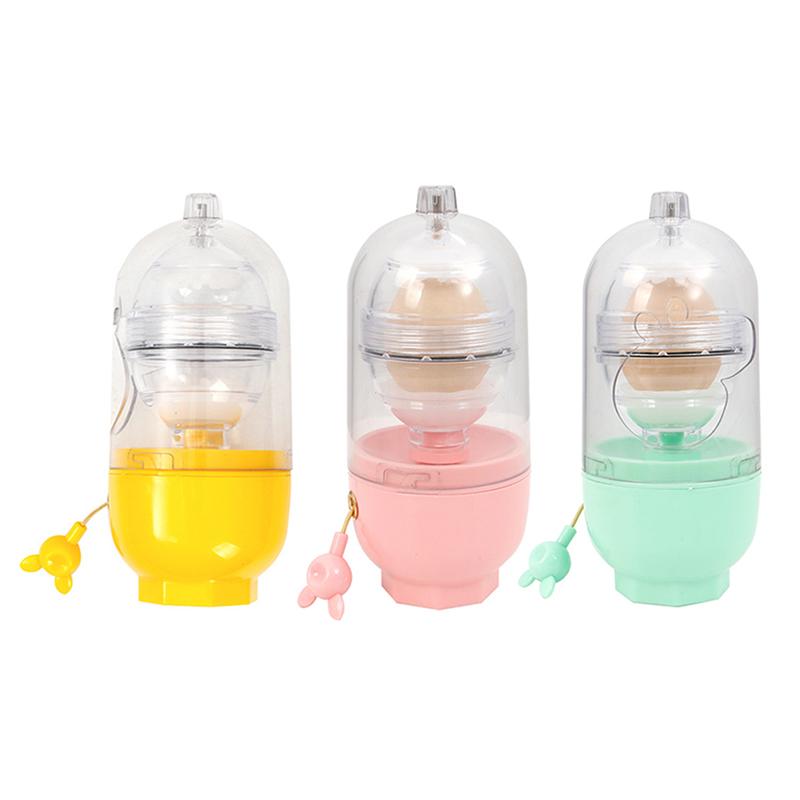 Portable Household Egg Yolk Protein Blender Hand Operation Egg Maker Spinner