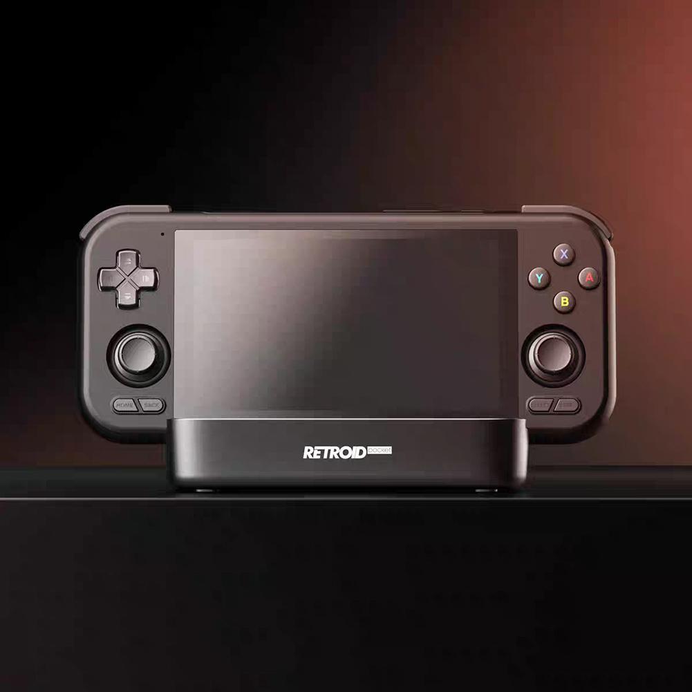 7 In 1 Charging Dock for Retroid Pocket 5 Docking Station PD Charging HDMI-Compatible Dock Station Replacement 3*USB3.0 2*USB2.0