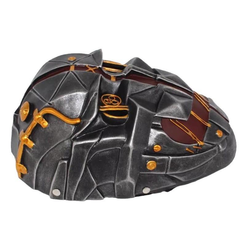 Masque de Corvo Attano de Dishonored Pour Jeu de Rôle Halloween Noël Accessoire de Costume Résine Styles Argent et Cuivre