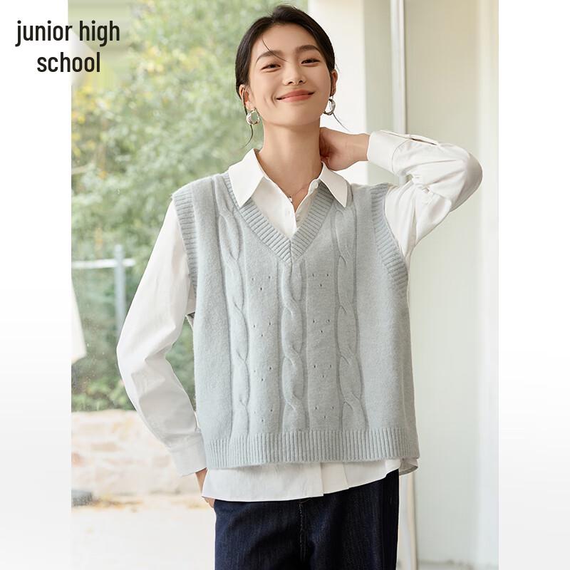Women's Fashion V-Neck Layering Knit Vest