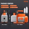 5 CFM Vacuum Pump Air Conditioning Vacuum Pump 2 Stage Rotary Vane HVAC