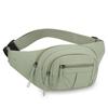Stylish Women's Fanny Pack Large Capacity Multi-layer Portable Outdoor Breast Bag Wear-resistant Simple Sports Messenger Mobile