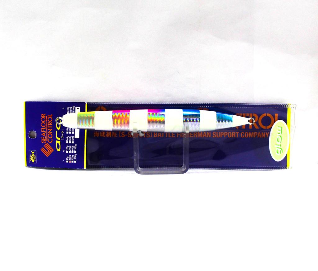 Seafloor Control Metal Jig Arc 260 grams Blue Pink Zebra (5249)