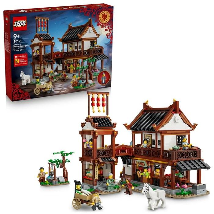 LEGO Asian Festival Spring Festival Old Inn Building Kit 80121 Multicolor