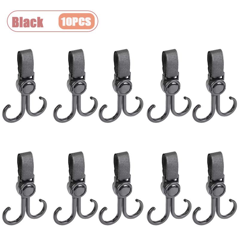 Multi Function Cart Hanger Heavy Duty Shopping Bike Hook for Parents Travel Bag Organizer Stroller Luggage Carrier Accessory
