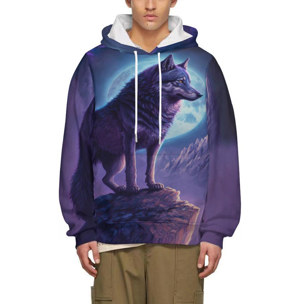 Personality Animal Wolf 3D Print Hoodies Sweatshirts Men/Women Fashion Streetwear Harajuku Hoodie