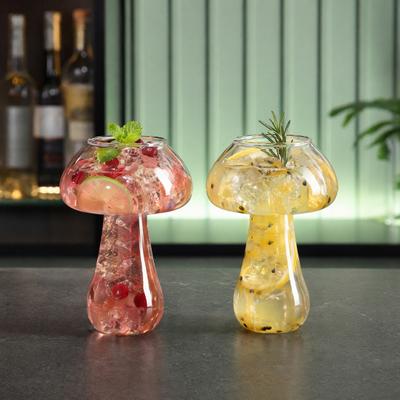 Bicchiere da Cocktail a Forma di Fungo Yousheng, Bicchieri da Vino Trasparenti Creativi, Tazze da Caffè Carine, Articoli da Bevande Originali Strumento per Bar KTV