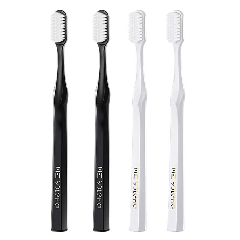 Hefengyu Deep Clean Soft Bristle Toothbrushes (4-Pack)