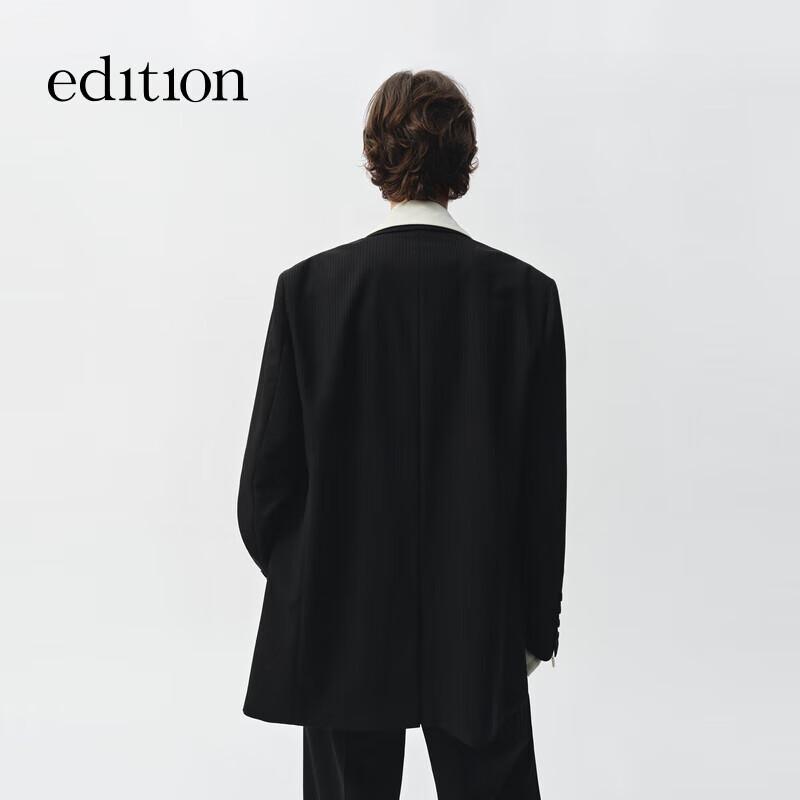 Edition 2025 Spring Striped Wool Blend Blazer
