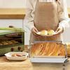 Silicone Bread Pan Liner Non-stick Baking Mat, Food-grade Reusable Bread Tray Homemade Baking Aids with Non-slip Edges