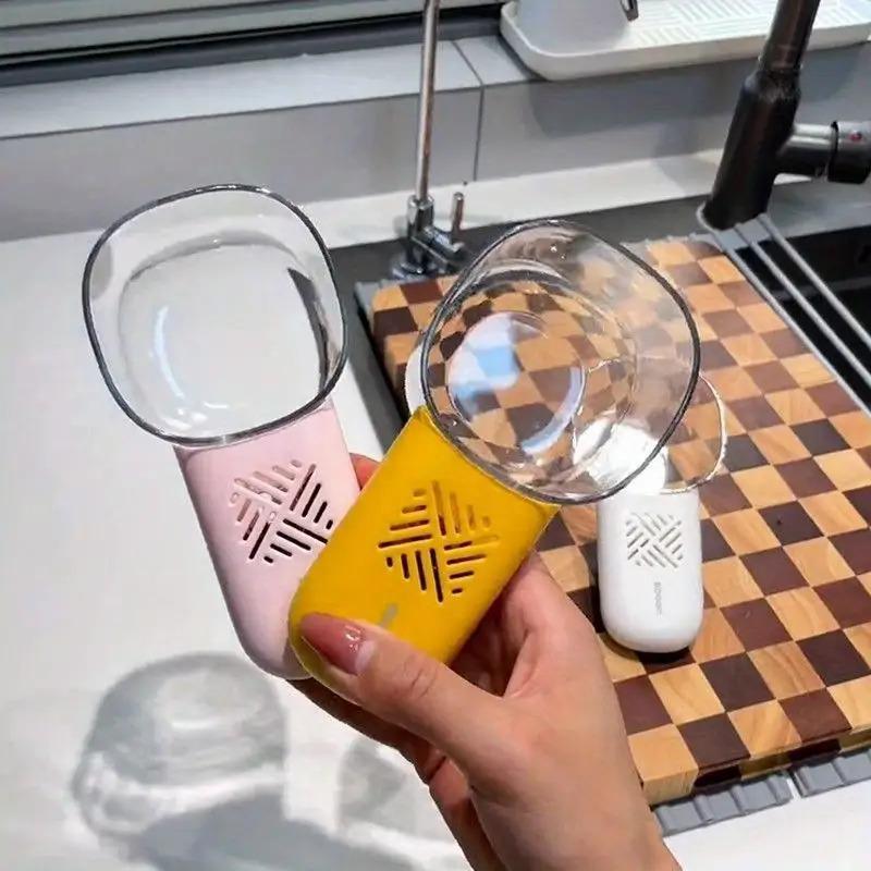 Multi-Function Rice Scoop with Measuring Cup and Spoon - Ergonomic Handle, Insect-Proof Design for Precise Rice, Flour, Pasta