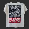 Vintage Maximun The Hormone Japanese Band Rock Metal Harcore Punk White Y2K Small T Shirt Get Out The Earth Tour Genre Music Shirt Size S