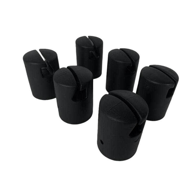 Convenient Trampoline Poles Protectors Trampoline Poles Sleeve Set Trampoline Poles Guard Plastic Cover for Trampoline