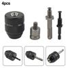 0.8mm-10mm Drill Chuck 3/8-24UNF Adapter Chuck Keyless