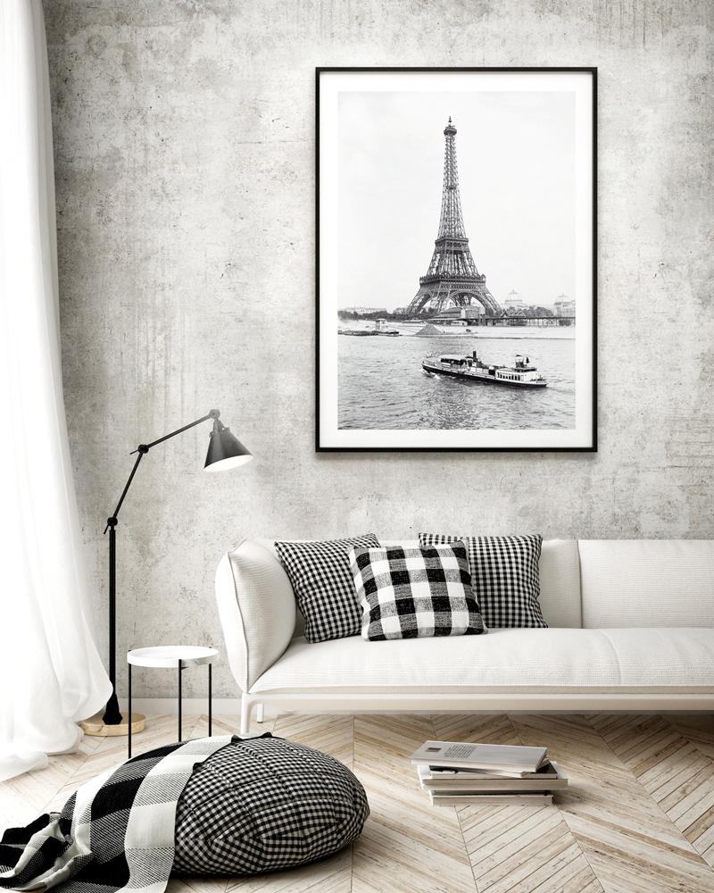 Poster Old Photograph Paris