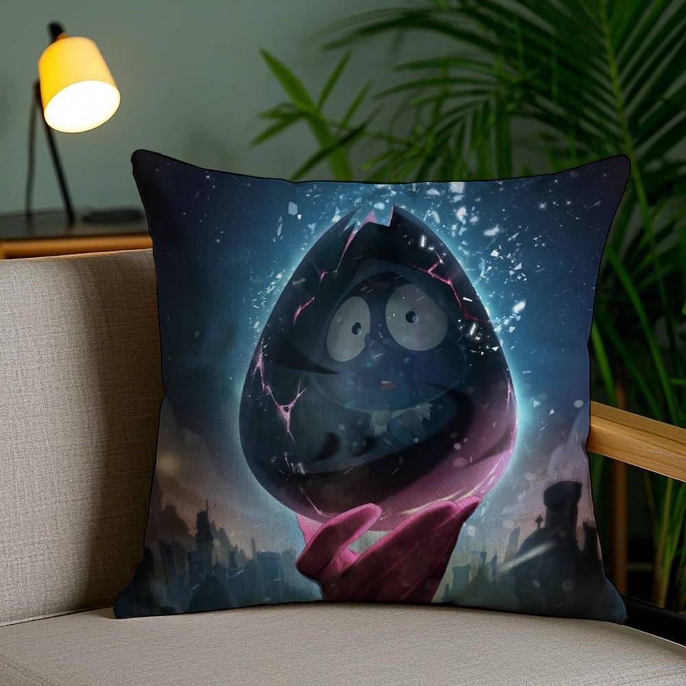 Game D-Dofus Pillow Case Home Dorm Chair Back Short Plush Double-sided Printing Office Nap Time Cushion Cover