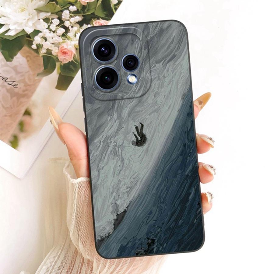 For OPPO Reno 15C Cover Cute Floral Cartoons Painted Phone Case Silicone Soft Fundas Shell for OPPO Reno15 F Reno 15Pro 15F Bags