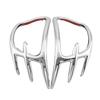 Motorcycle Rear View Mirror Turn Signal Decorative Cover For Honda Goldwing GL 1800 Gold Wing 2001-2011- Ghost Claw Style