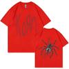 Rock Band Korn Print T Shirts Spider Graphic Tshirt Men Vintage Oversized T-shirt Unisex Alternative Nu Metal Music Short Sleeve