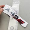FUP1  3D ABS Car Letters Logo A45 A45S TURBO 4MATIC Sticker Rear Trunk Fender Both Side Badge Emblem For Mercedes Bnez AMG W177 W176