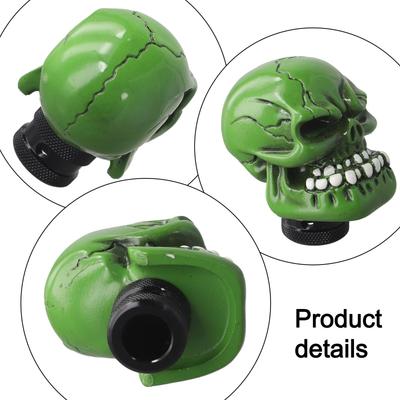 Innovativer Autoschaltknauf mit Totenkopf-Design Einfaches Installationswerkzeug