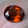 Natural Orange Sapphire Loose Gemstone Oval Cut Ceylon 8.51 Ct September Birthday Birthstone