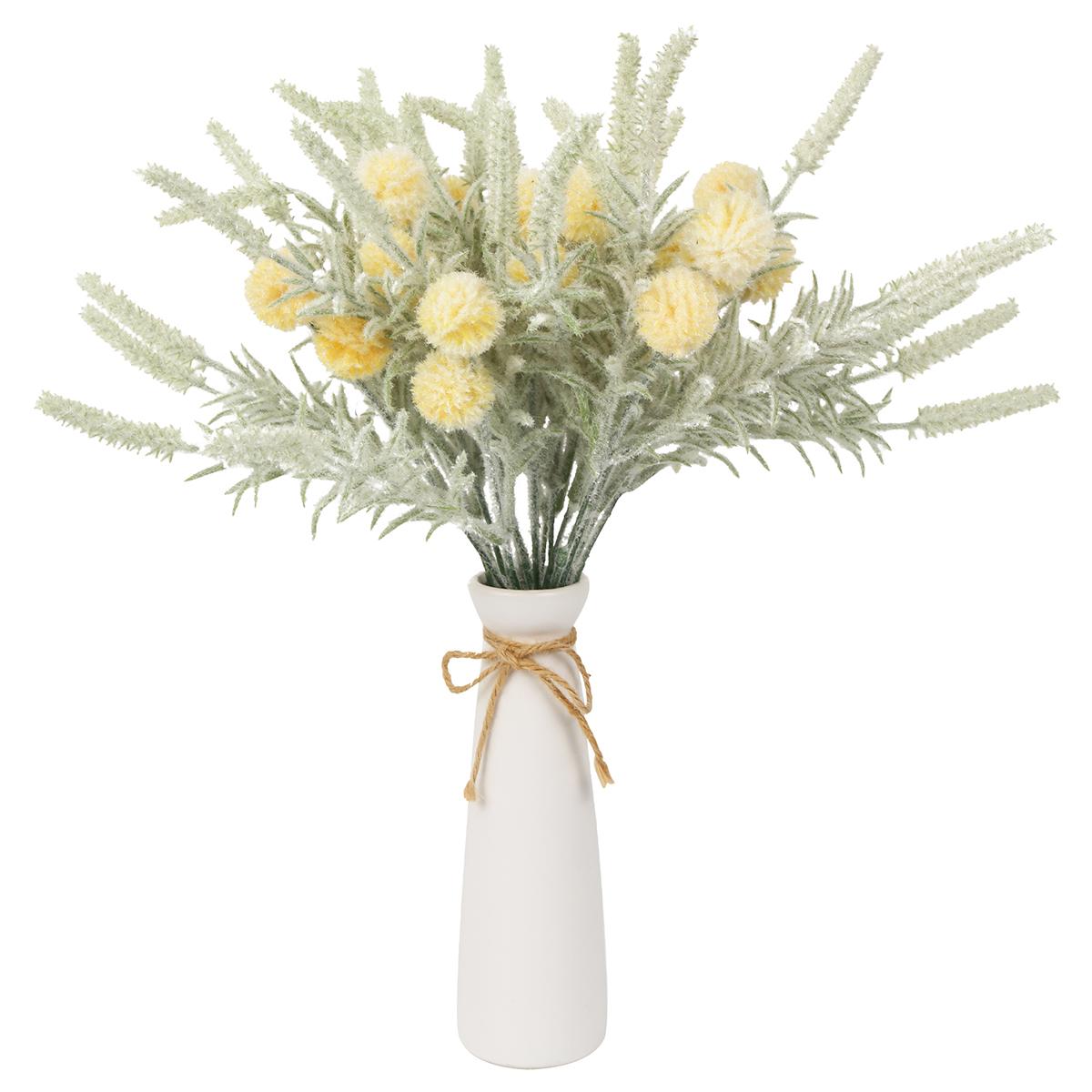 

4 шт. искусственных шарика одуванчика, искусственный букет одуванчика, искусственный цветок одуванчика для свадебных букетов, вечеринок, домашнего декора жёлтый