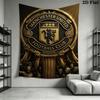 Manchester Crest Emblem Bedding 1 Duvet Cover 2 Pillowcase Without Core Christmas Birthday Gift Soft And Comfortable Bedding Set