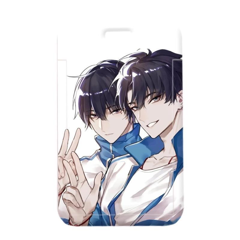 Cartoon Sliding Cover ID & Badge Holder for Students