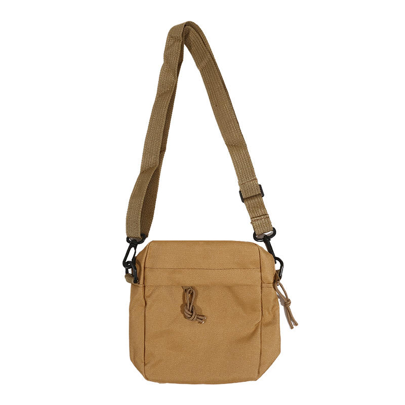 1PC Lightweight Adjustable Nylon Crossbody Sling Bag for Men Buckle Closure Compartment Going Out Crossbody Bag