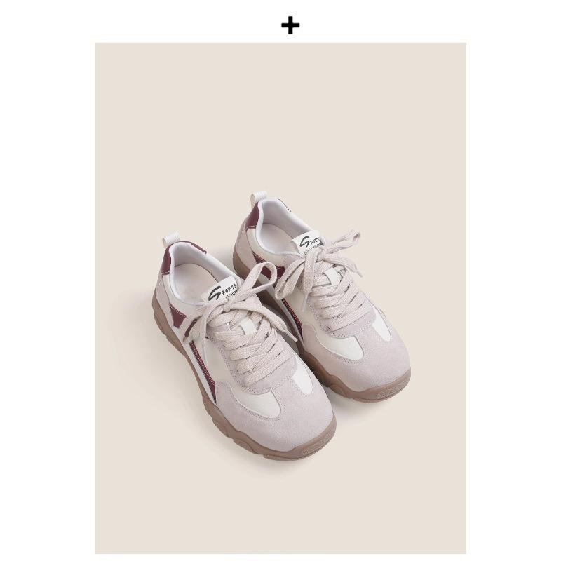 New spring versatile color matching women's feet small platform sports and leisure women's shoes