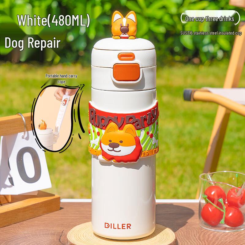 Dileber Insulated Straw Cup