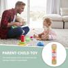 Rainbow Hourglass Rain Stick Musical Toy Wooden Simulation Rain Sound Toy  Instrument Toy